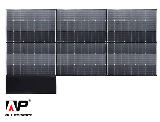 ALLPOWERS: SP039 600W Monocrystalline Portable Solar Panel